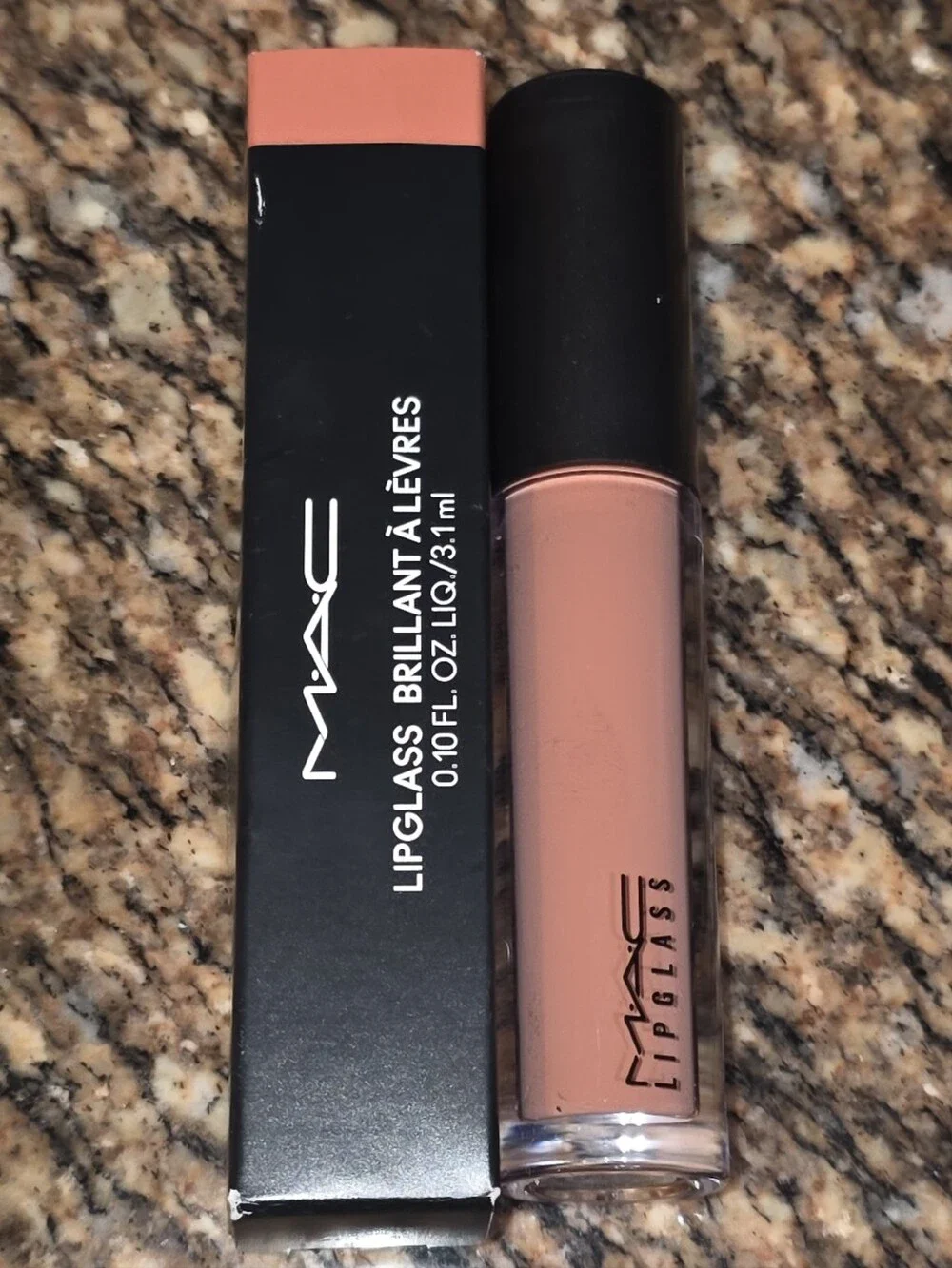 NIB MAC Cosmetics Lipglass, Lust